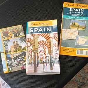 Rick Steves Spain Travel Guide and Map Set